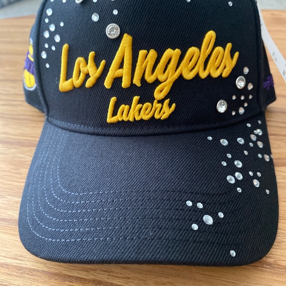 NWT Pro Standard NBA Los Angeles Lakers rhinestone SnapBack hat main image 4